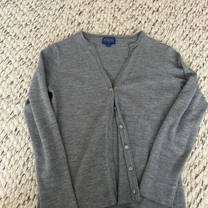 Pendleton Classic Gray Cardigan Sweater